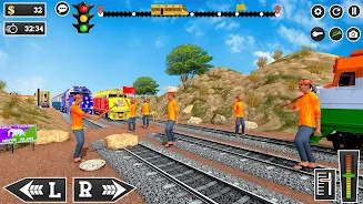 Train Driving Sim 3D Tangkapan skrin 3