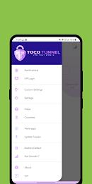 Toco Tunnel VPN Tangkapan skrin 1