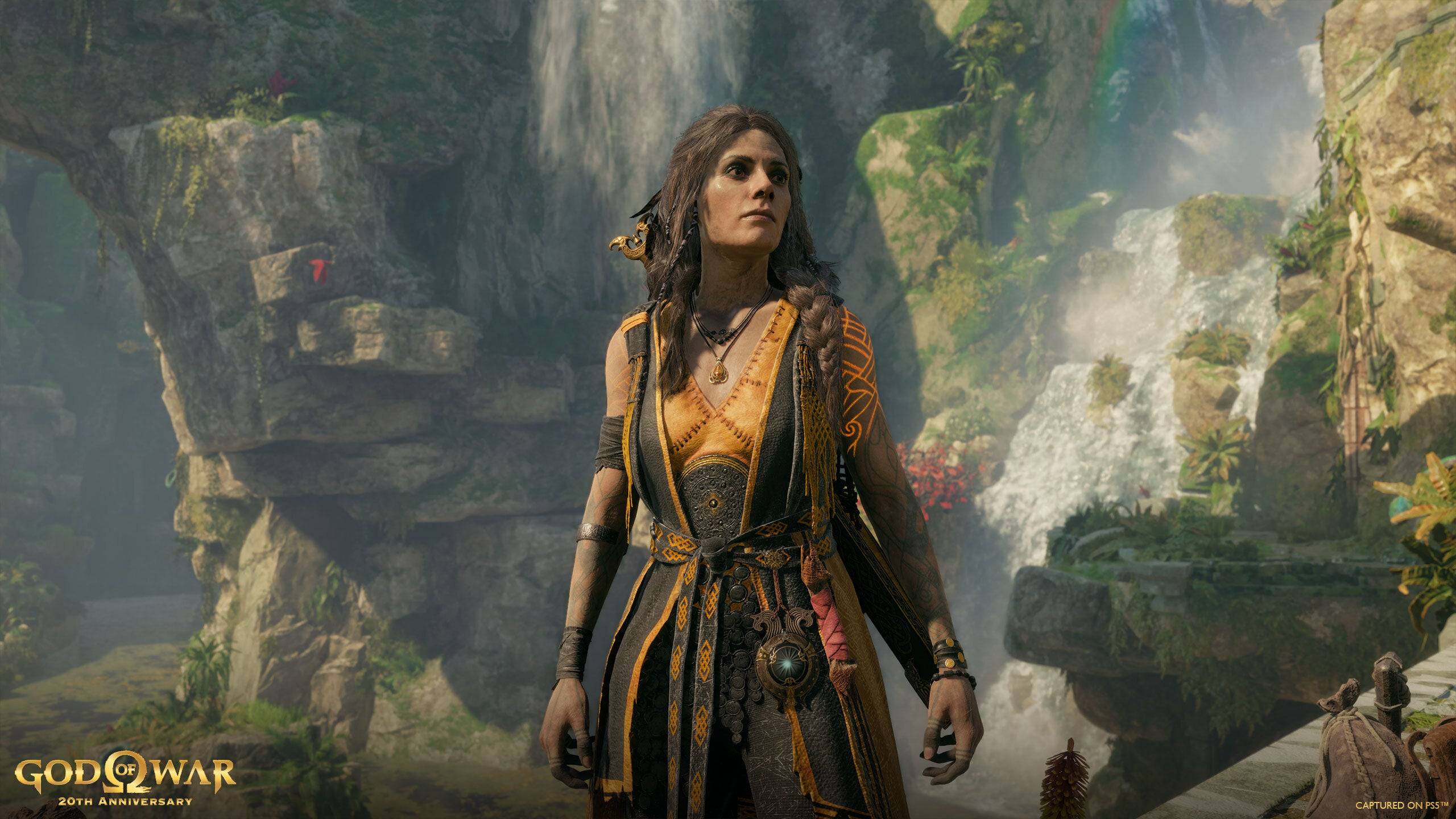 Prévia do conjunto God of War Ragnarok Dark Odyssey