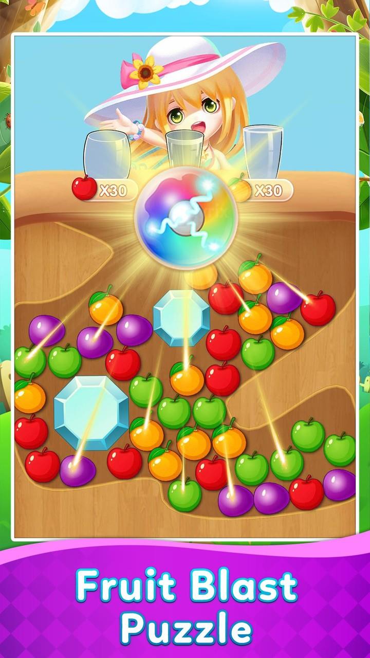 Fruit Blast Puzzle स्क्रीनशॉट 1