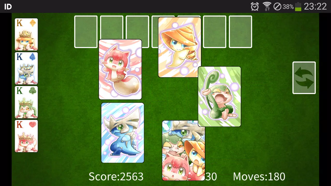 Solitaire Monsters Captura de pantalla 2