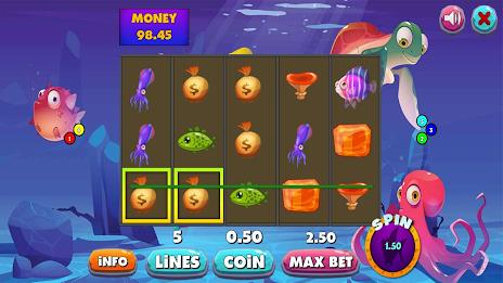 Jackpot underwater City slots Schermafbeelding 2