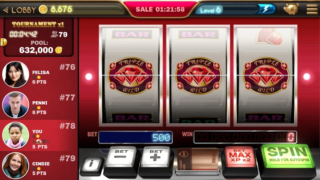 Slot Machine- Ruby Hall Casino Schermafbeelding 2