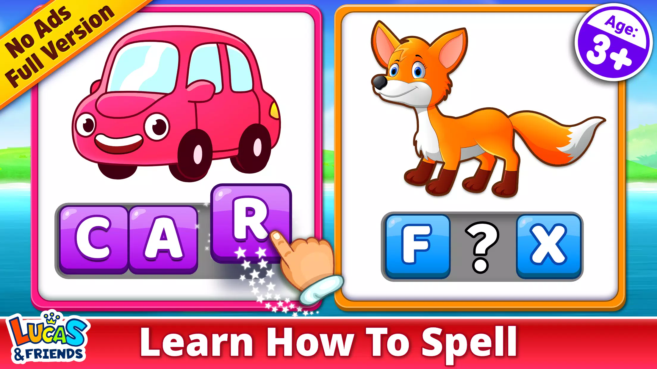 Spelling & Phonics: Kids Games Ekran Görüntüsü 0