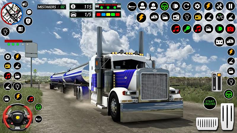 US Cargo Truck Simulator Games ဖန်သားပြင်ဓာတ်ပုံ 0