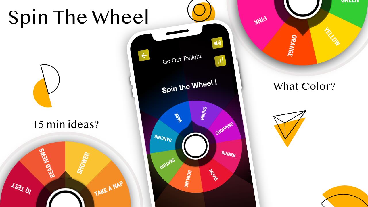 Spin The Wheel Decision Picker Ekran Görüntüsü 0