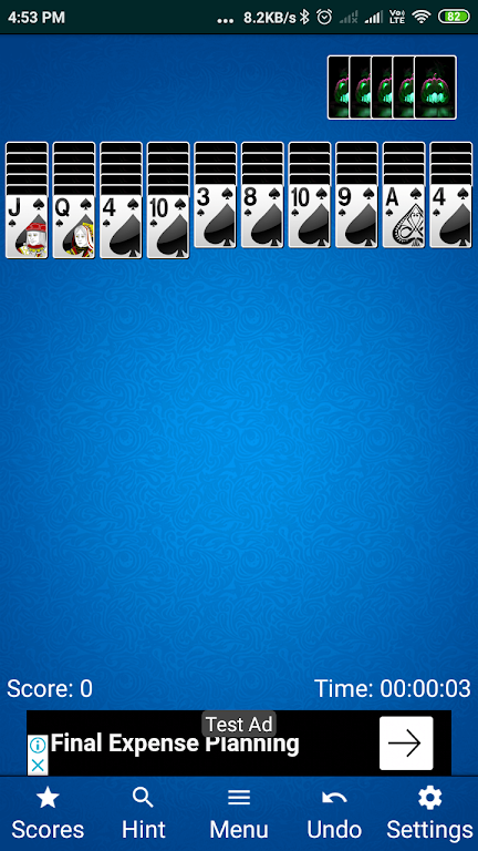 solitaire King- Playing Card Game ဖန်သားပြင်ဓာတ်ပုံ 1