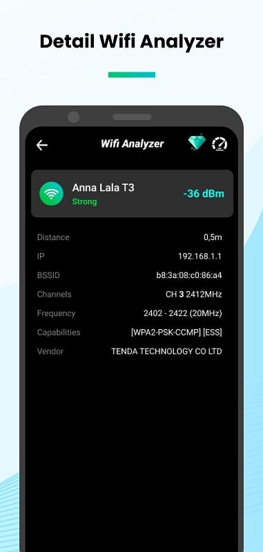 Speed Test & Wifi Analyzer 스크린샷 3