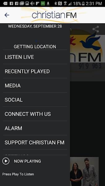 Schermata Christian FM 3