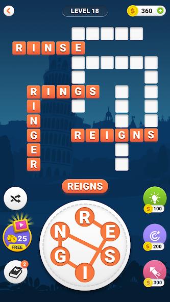 Word Search: Crossword puzzle Mod স্ক্রিনশট 2