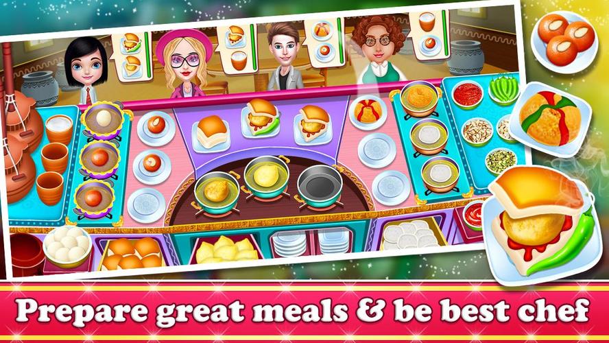 Indian Chef: Cooking Star Game 螢幕截圖 3
