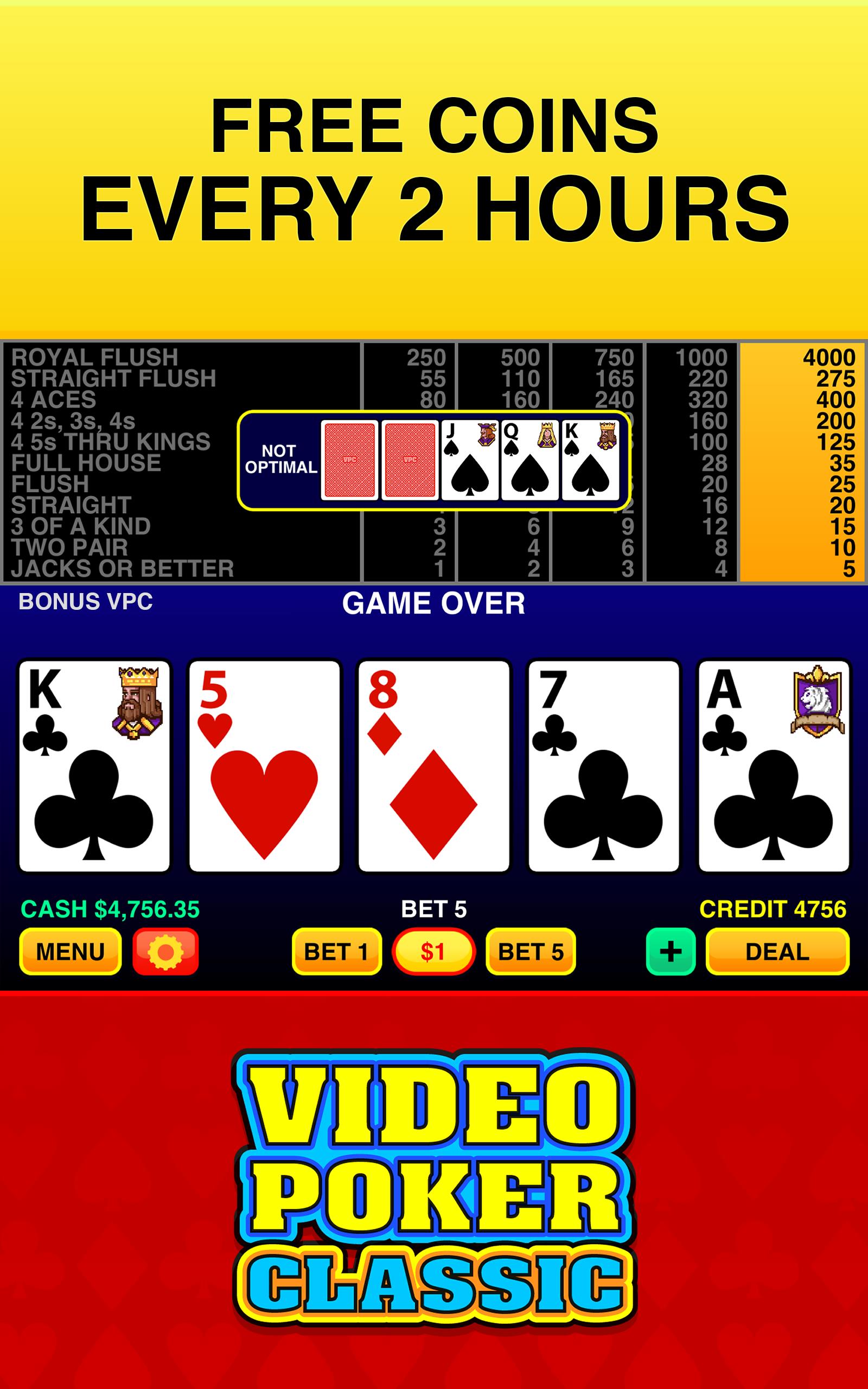 Video Poker Classic ® স্ক্রিনশট 3