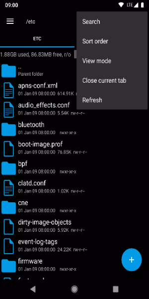 Root Explorer স্ক্রিনশট 1