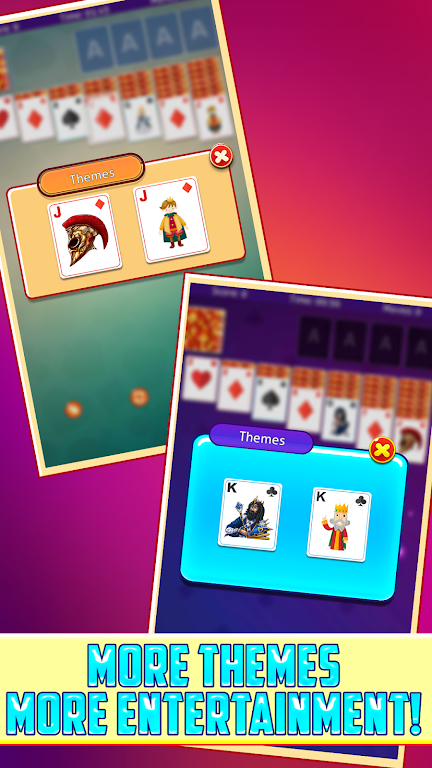 Solitaire Classic: Free Card Game ဖန်သားပြင်ဓာတ်ပုံ 2