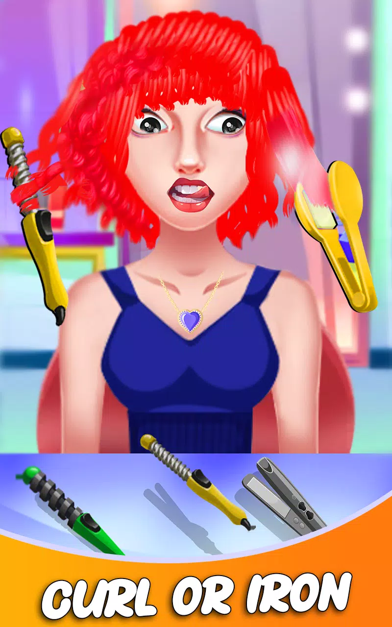 Fashion Girls Hair Salon Games Ảnh chụp màn hình 1