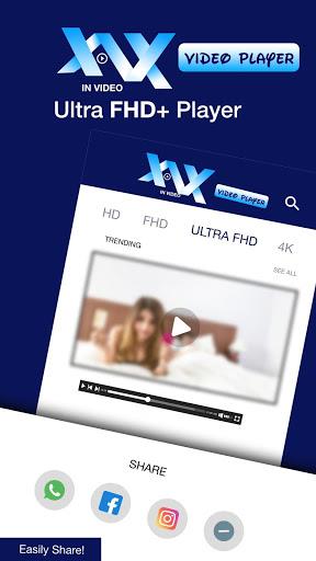 XNX Video Player - Desi Videos MX HD Player স্ক্রিনশট 1