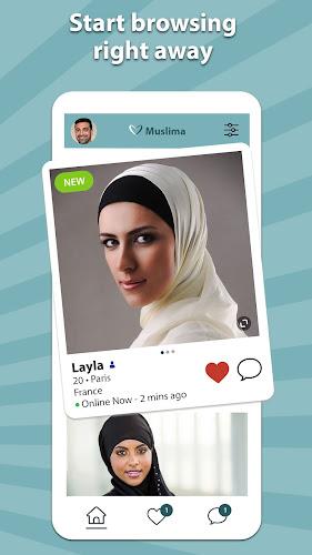 Muslima: Arab &  Muslim Dating 螢幕截圖 2