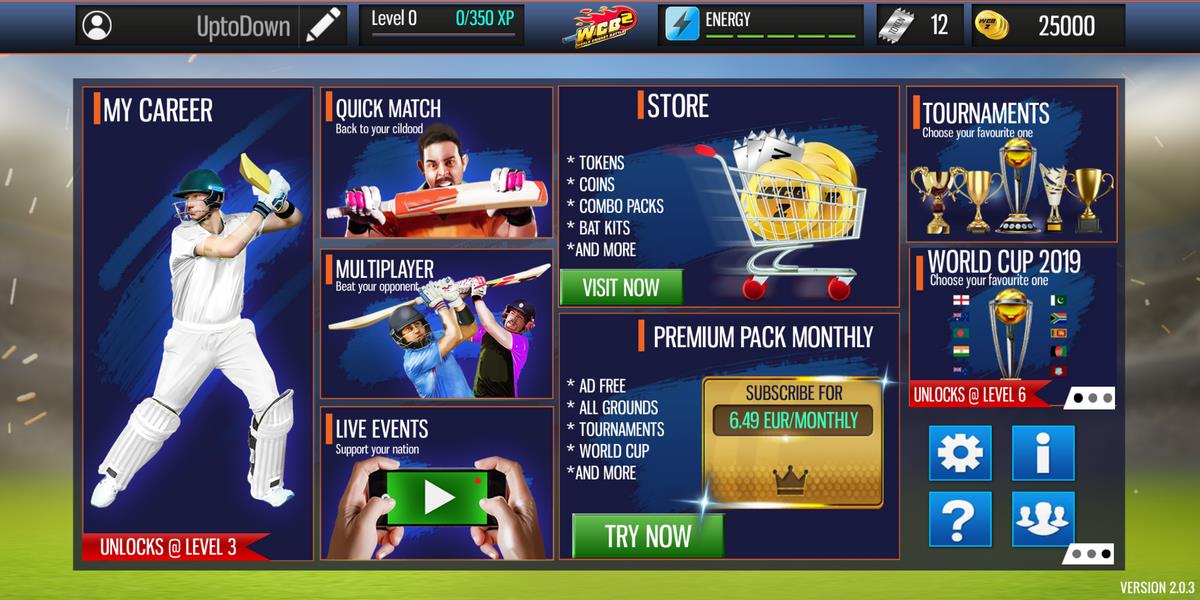 World Cricket Battle 2 Screenshot 0