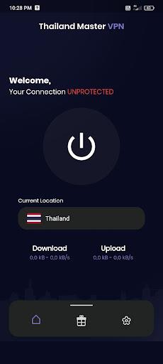 Thailand VPN - Safe VPN Proxy ဖန်သားပြင်ဓာတ်ပုံ 1