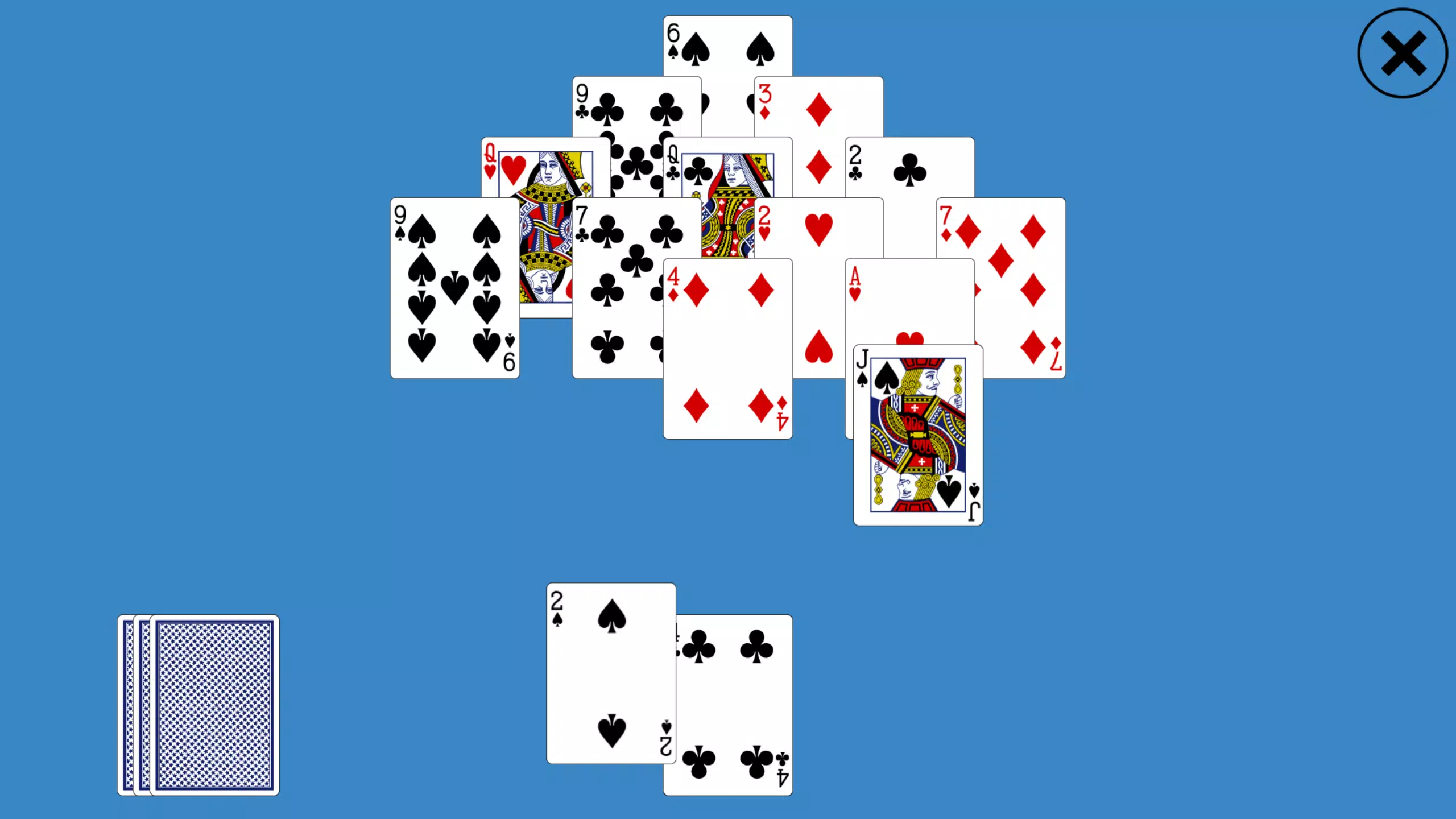 Classic Pyramid Solitaire Schermafbeelding 2