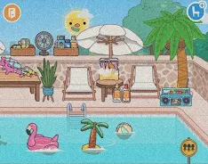 Toca Boca Pool Ideas Captura de pantalla 1