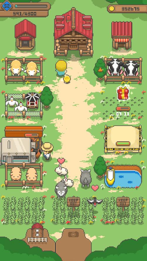 Tiny Pixel Farm 螢幕截圖 1