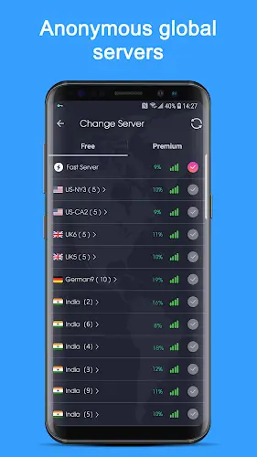 VPN Proxy Speed - Super VPN ภาพหน้าจอ 1