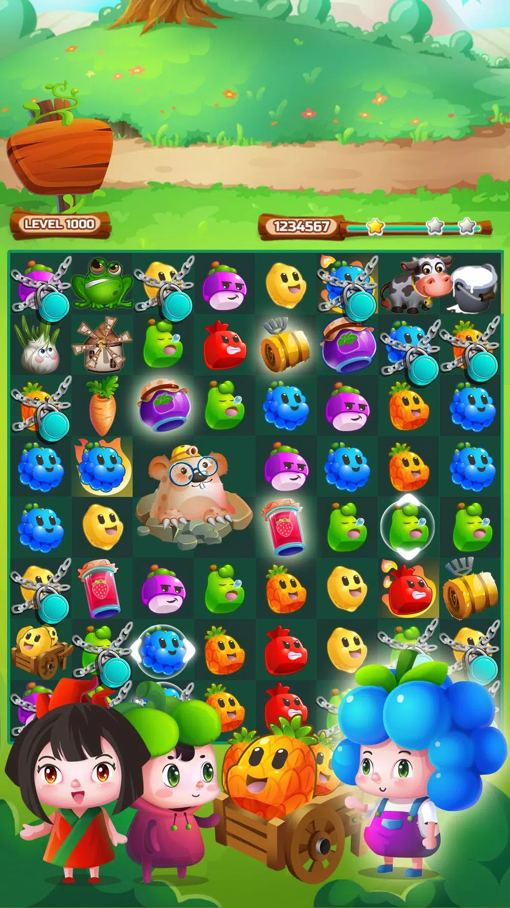 Fruit Puzzle Wonderland Tangkapan skrin 2