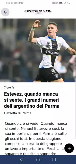 Gazzetta di Parma Screenshot 2