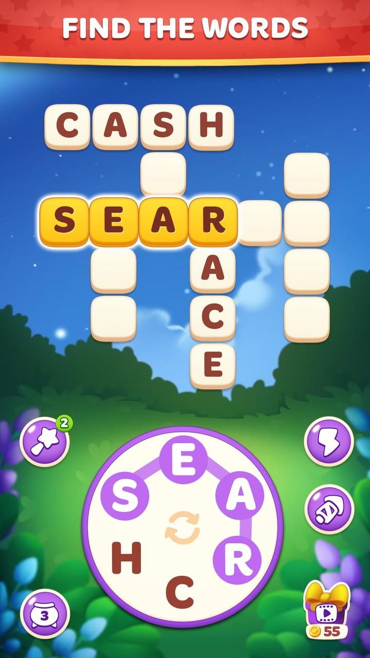 Schermata Word Spells: Word Puzzle Games 0