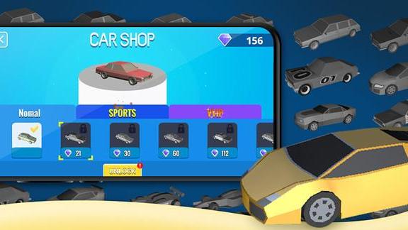 Tear Tower: Stunt Car Infinite Screenshot 2