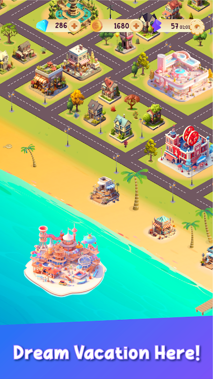 Merge Island - Dream Town Game স্ক্রিনশট 3