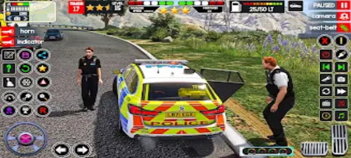 Police Car Game Police Sim 3D ภาพหน้าจอ 0