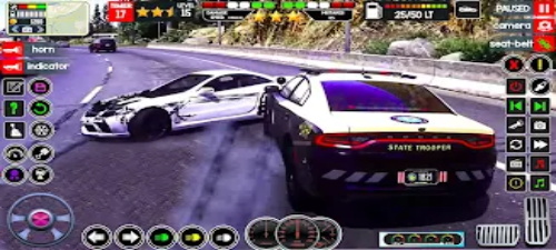 Police Car Game Police Sim 3D ภาพหน้าจอ 1