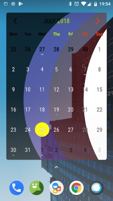 Month Calendar Widget by BiHSnow应用截图第2张