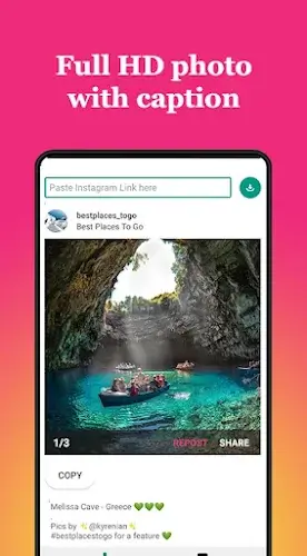 Repost - Video Downloader Tangkapan skrin 2