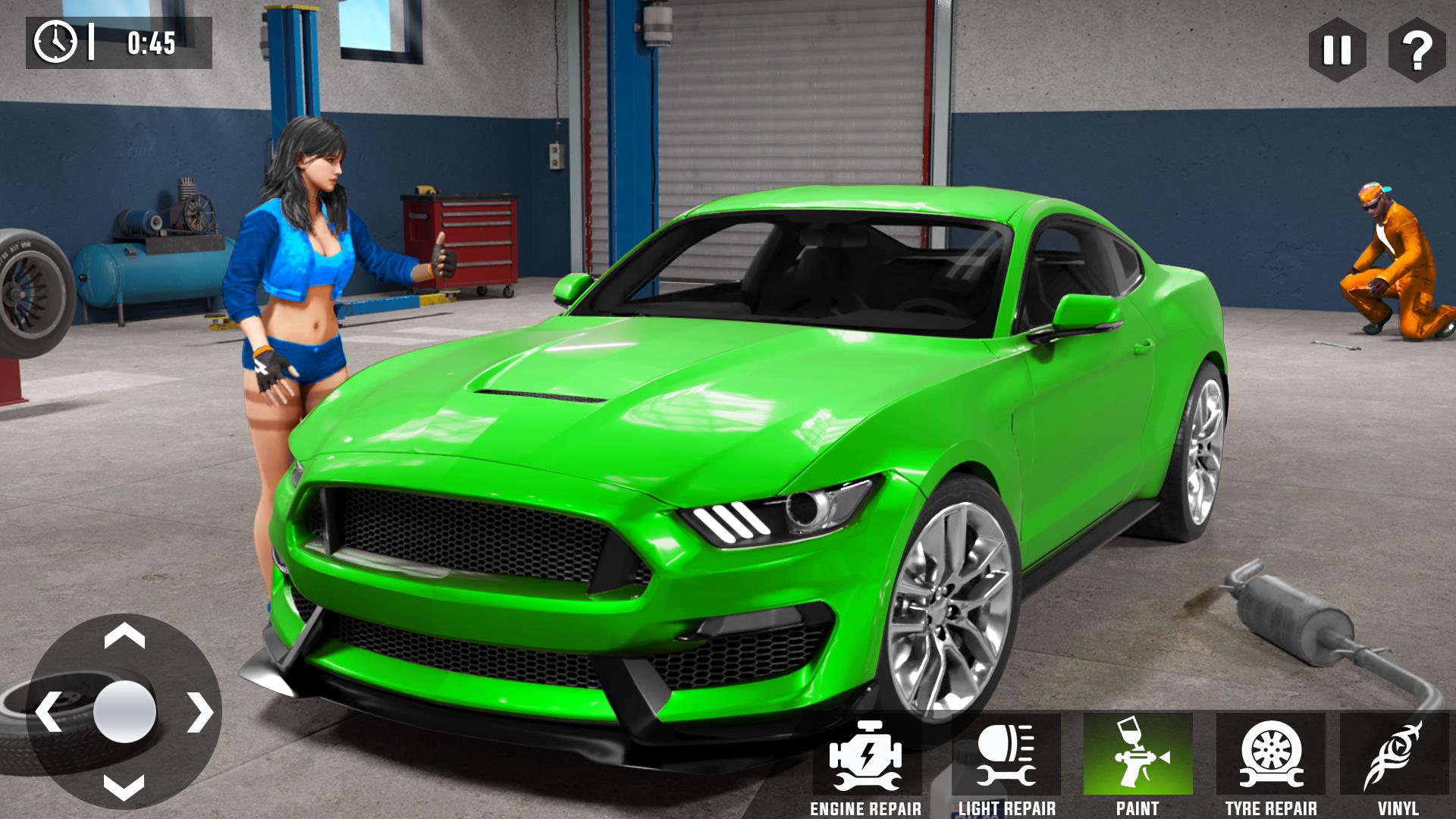 Car Mechanic Game: Garage Game Captura de pantalla 1