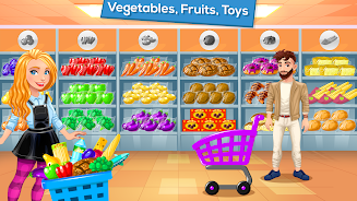 Super Market Shopping Games ภาพหน้าจอ 1