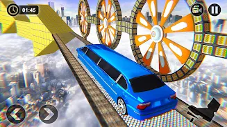 Extreme Limo Car Gt Stunts 201 スクリーンショット 1