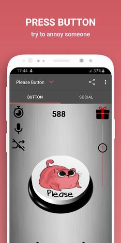 Annoying Please Button स्क्रीनशॉट 2