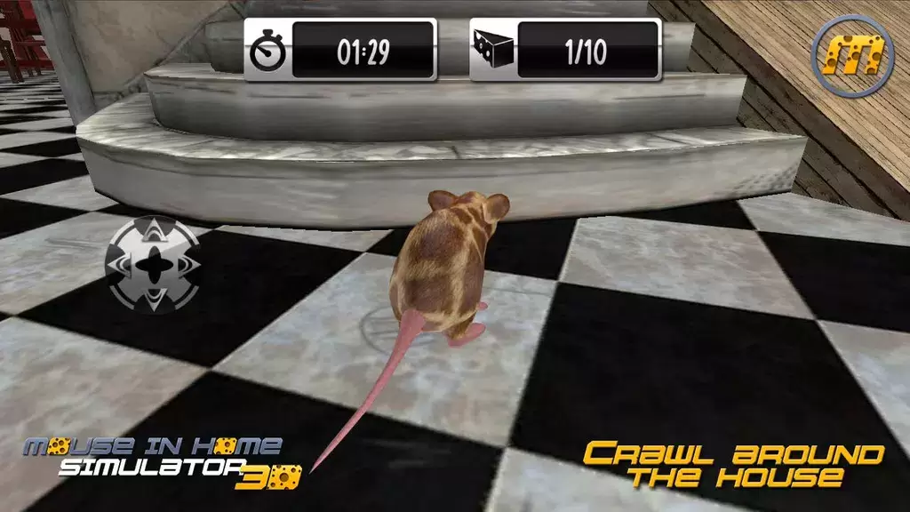 Mouse in Home Simulator 3D Ekran Görüntüsü 2