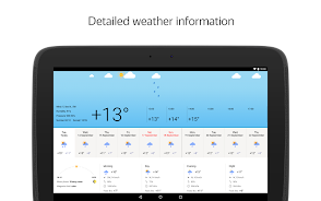 Yandex Weather Captura de pantalla 3