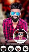 Man Hairstyle Photo Editor2023 ภาพหน้าจอ 1