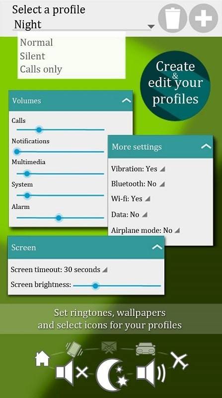 Sound Profile (Volume control) Screenshot 1