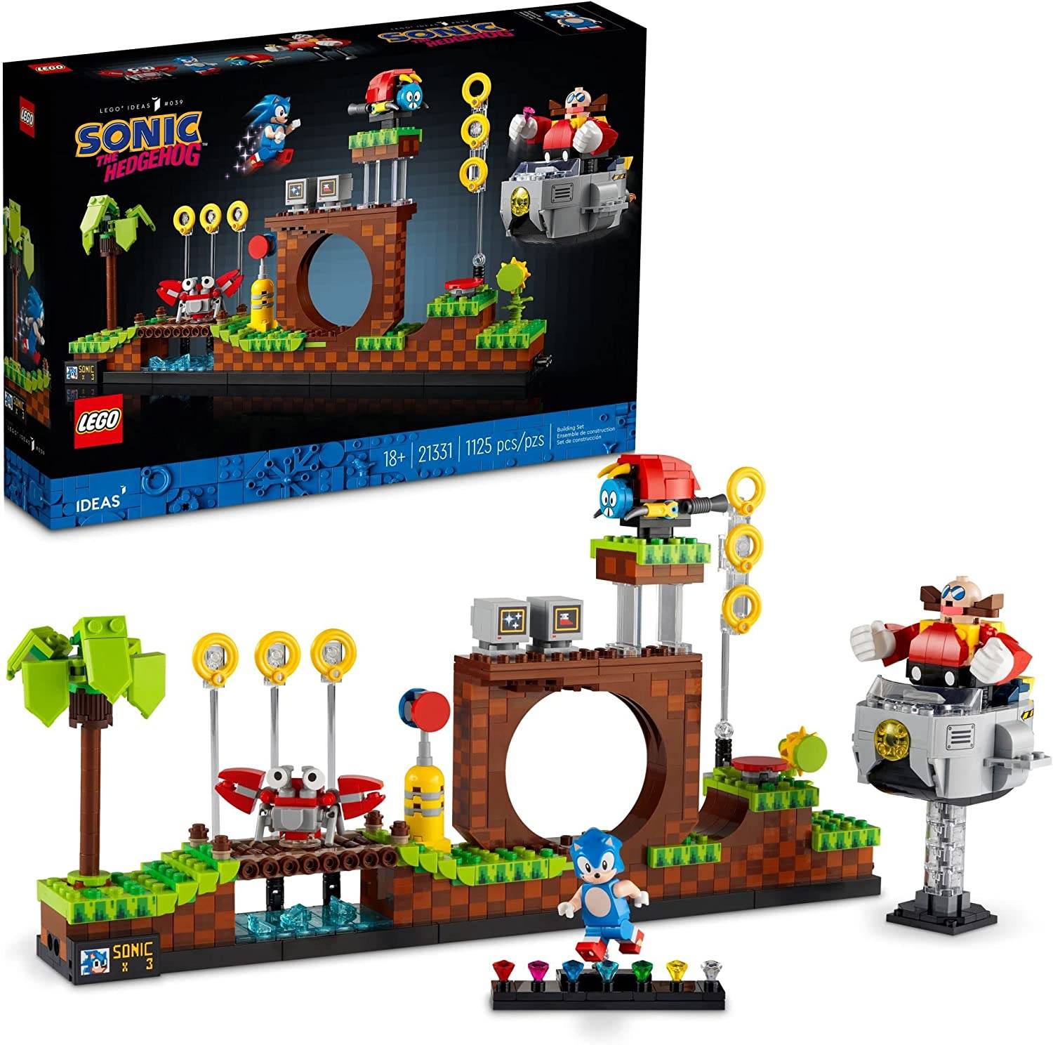 Sonic The Hedgehog Green Hill Zone Set Lego