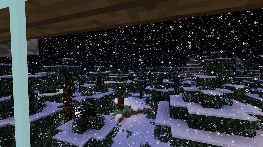 Desolate snow biome survival