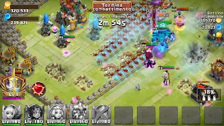 Castle Clash:Sovrano del Mondo Tangkapan skrin 1