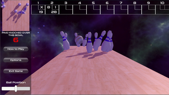 Space Bowling 螢幕截圖 1