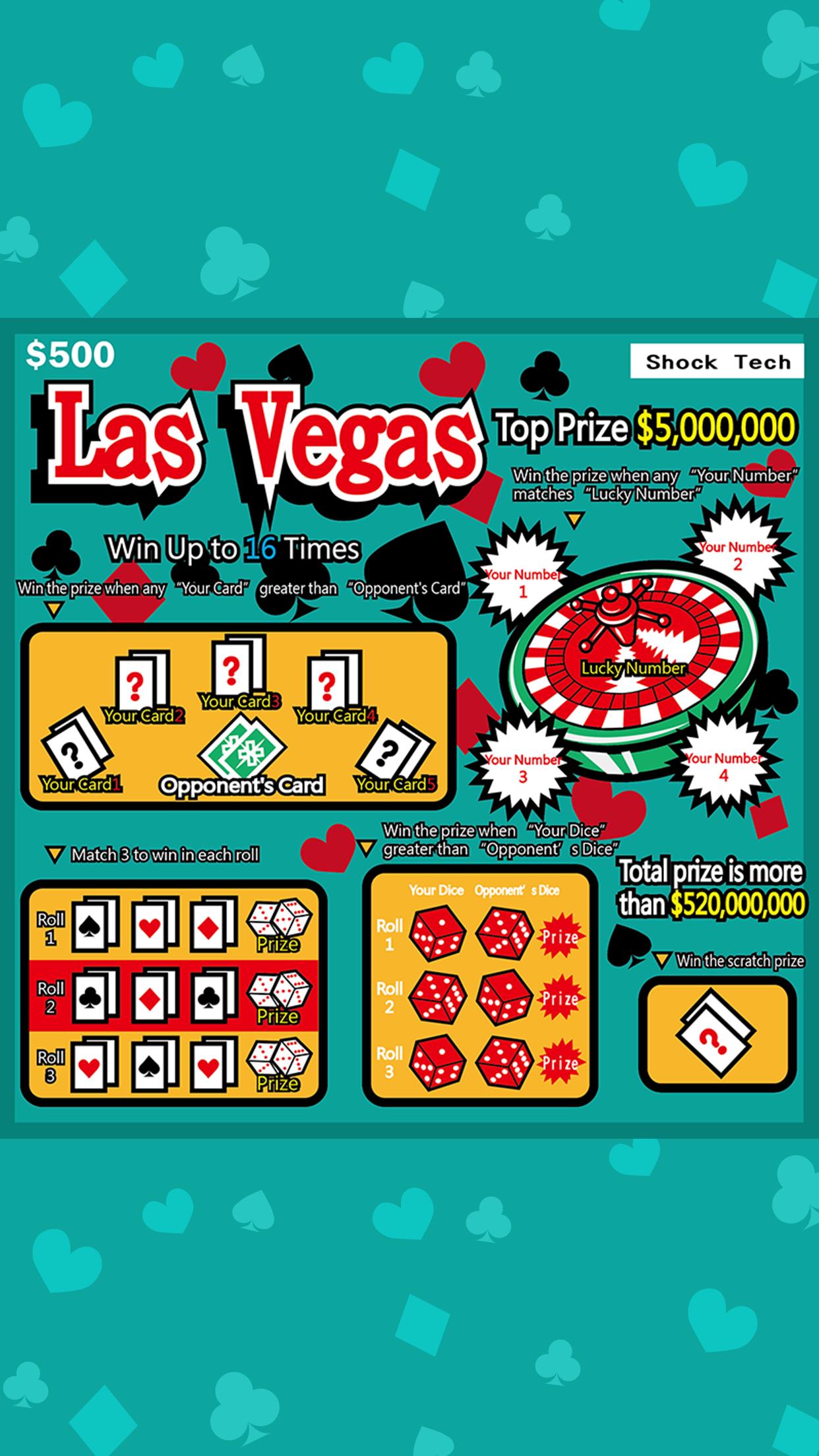 Schermata Las Vegas Scratch Ticket 0