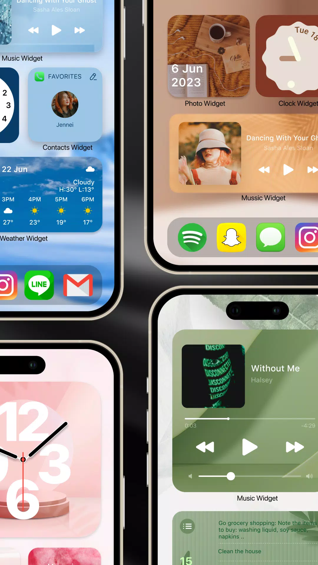 Laka Widgets: Widget OS 18 Ảnh chụp màn hình 1